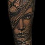 Tattoos - Black and Grey Realism Portrait - 104006